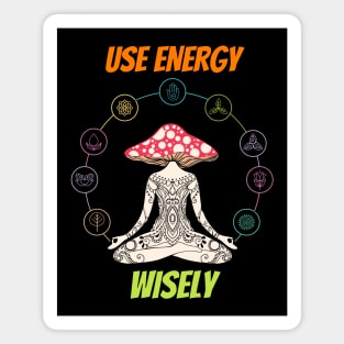 Use energy wisley, meditation Magnet